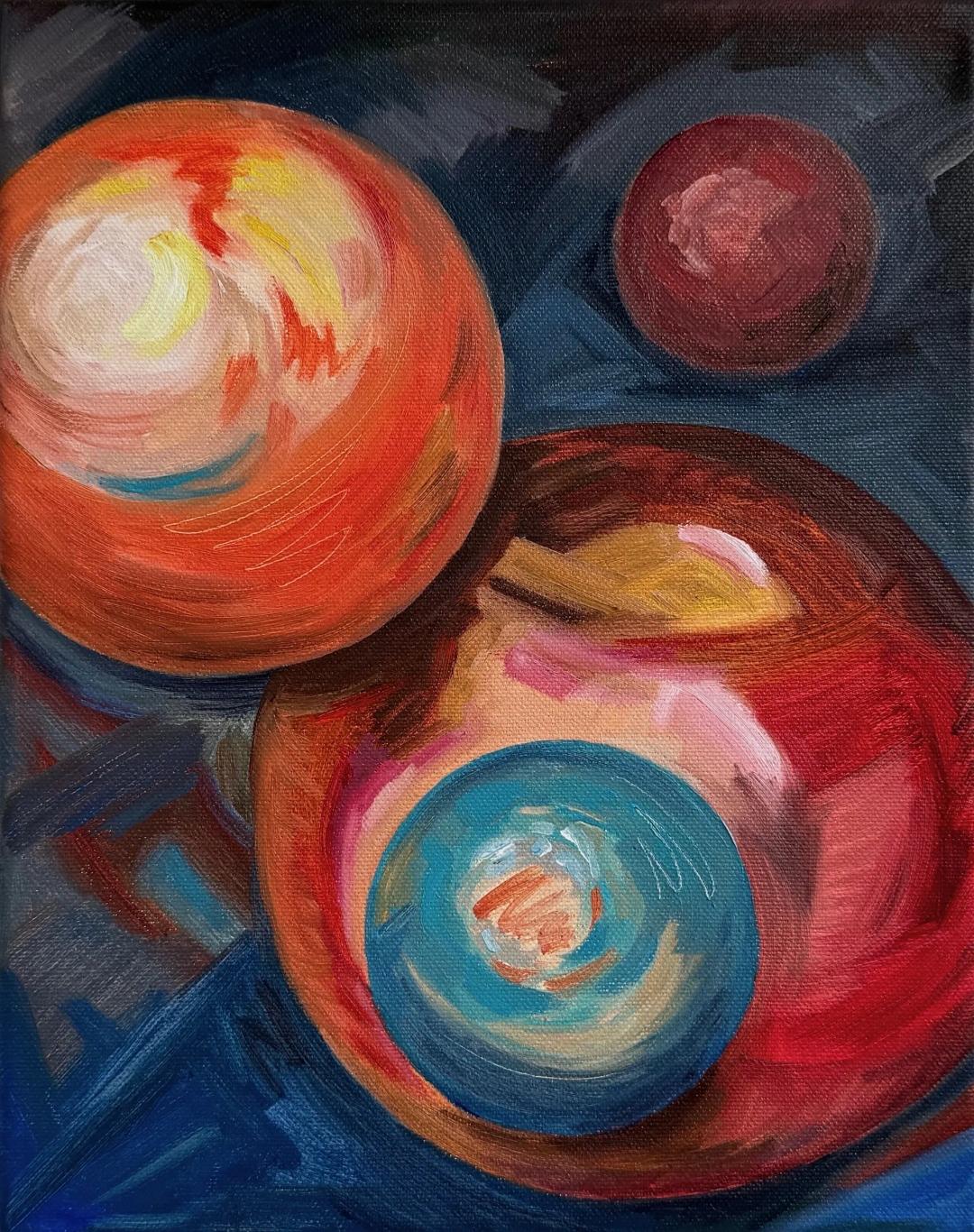 THE MINDS EYE, 24X30 OIL ON CANVAS 2024